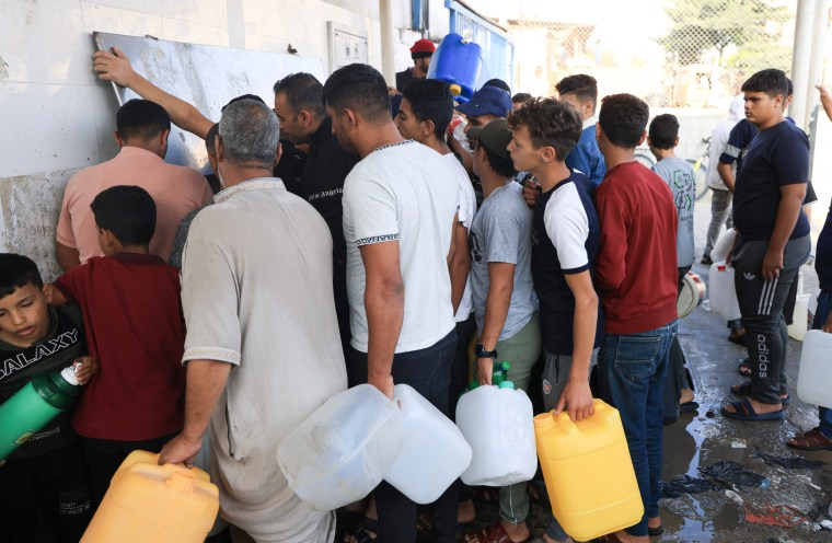 Palestinian water crisis in Gaza