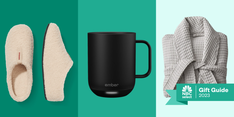 The right gifts, like slippers, a temperature controlled coffee cup and a robe, can offer comfort and ease when daily tasks seem impossible.