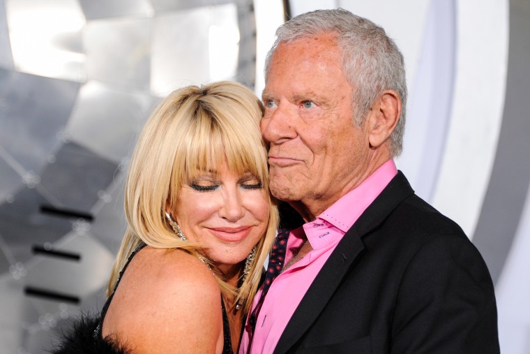 Suzanne Somers and her husband Alan Hamel.