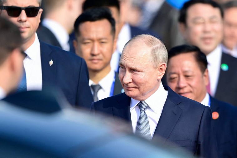 Russian President Vladimir Putin arrives in China. 