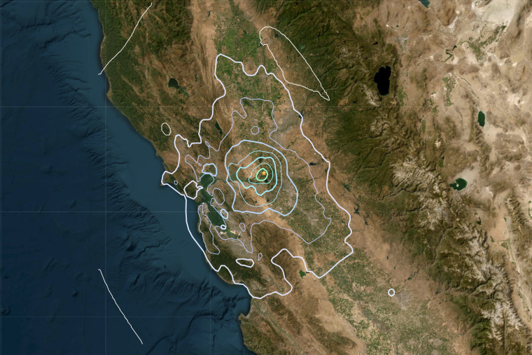 A 4.2 magnitude earthquake 4 km SSW of Isleton, Calif.