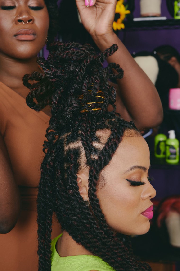 “Jaja’s African Hair Braiding” debuted at the Samuel J. Friedman Theatre on Oct. 3.