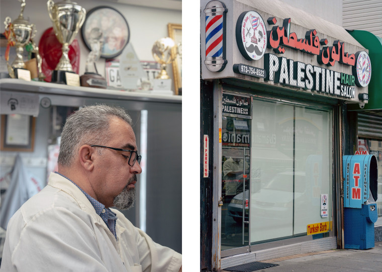 Raed Odeh, owner and barber of Palestine Hair Salon, who has deep ancestral roots in the Palestinian territories, said his refugee parents from Bethlehem originated from Al Khalil/Hebron, the second-largest city in the West Bank. 