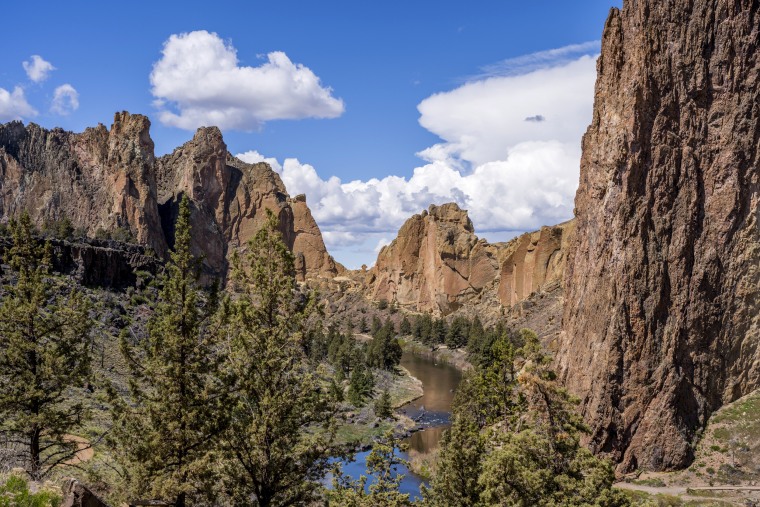 Image: Smith Rock State Park in Oregon.