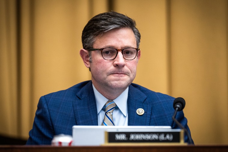 Rep. Mike Johnson, R-La., in Washington on Feb. 9, 2023.