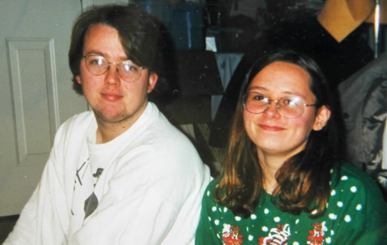 Bryan Patrick Miller and his then-wife Amy Lovings.