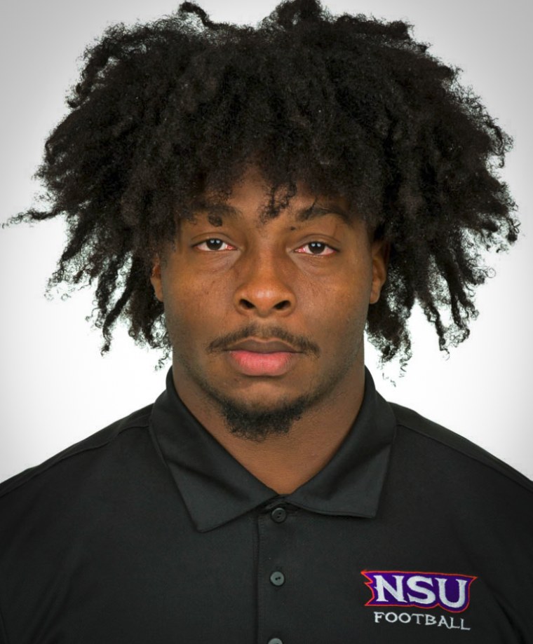 Northwestern State safety Ronnie Caldwell.
