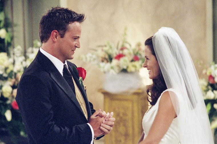 Image: "The One With Monica and Chandler's Wedding" aired in 2001.