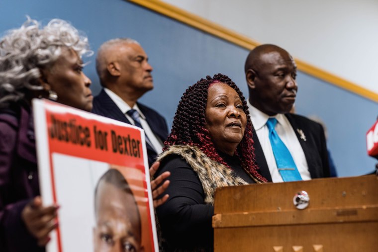 Bettersten Wade speaks at a news conference on Oct. 30, 2023, in Jackson, Miss.