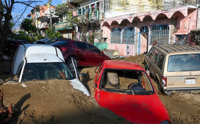 Los daños provocados por el huracán Otis en Acapulco, México, el 26 de octubre de 2023.
