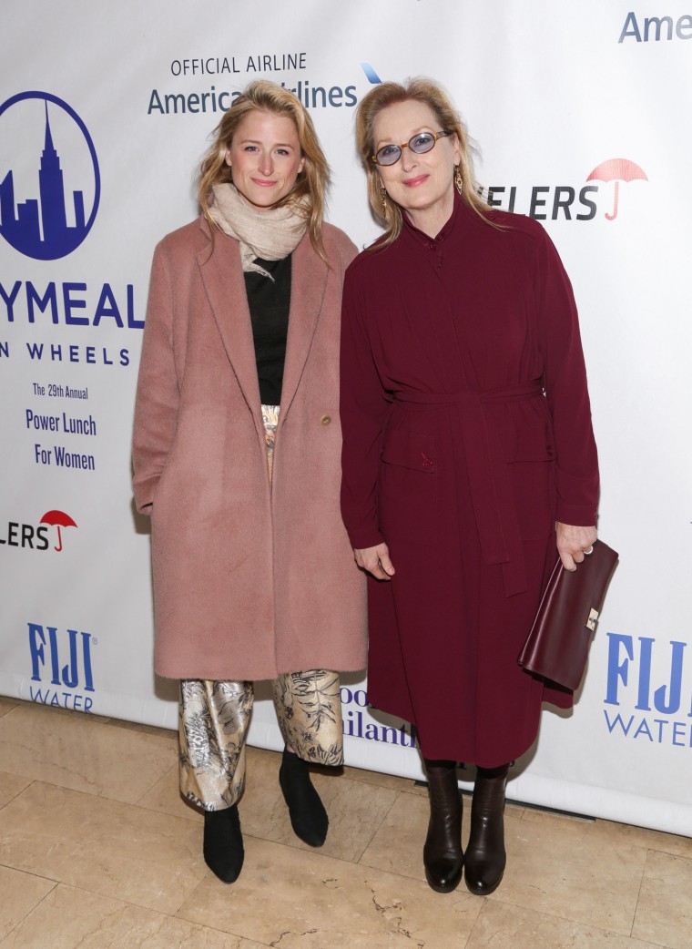 Mamie Gummer with mom Meryl Streep.