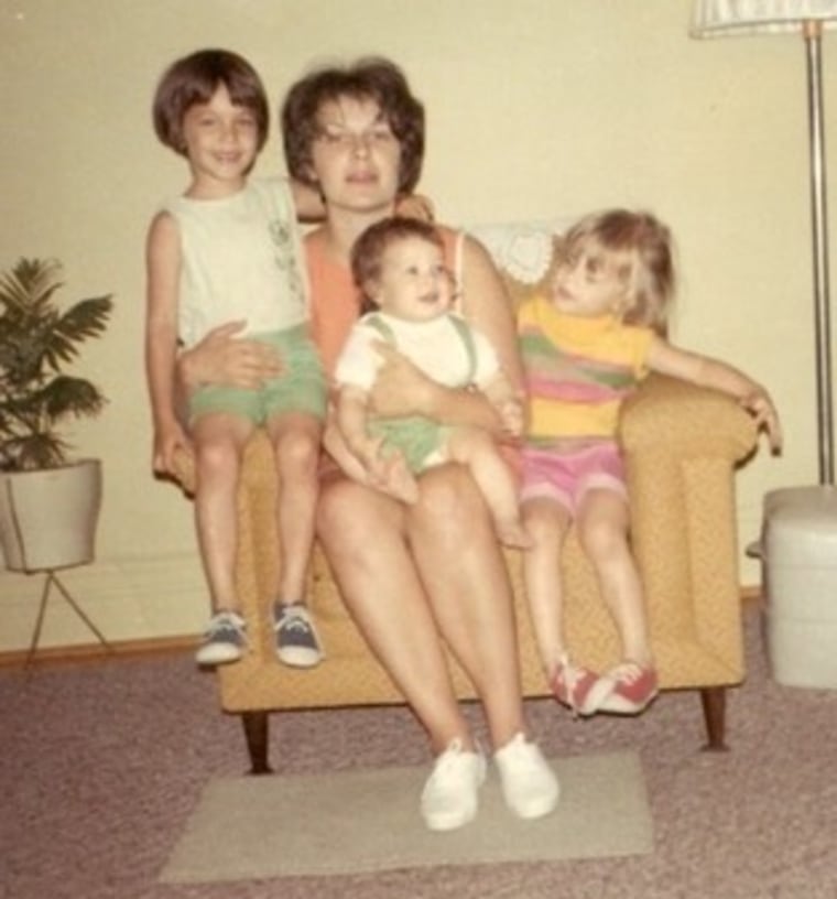 Sandy Horwath with her three daughters