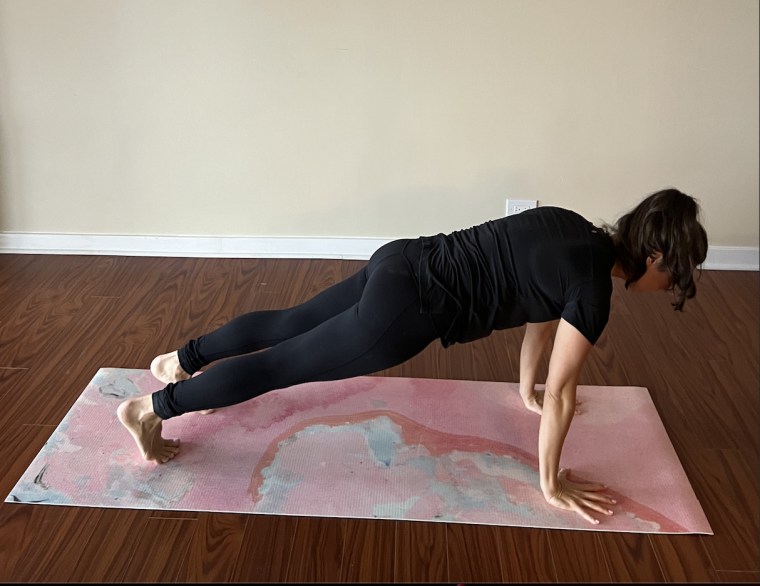 Yoga poses plank