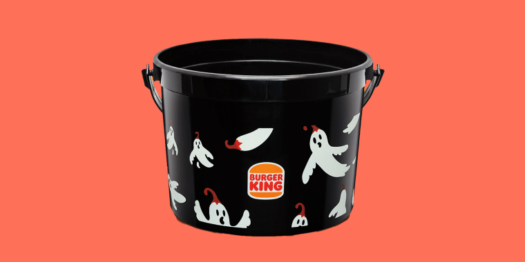 Burger King restaurant locations in a few metropolitan areas will be offering limited-edition “Trick-or-Heat” buckets starting Oct. 13. 