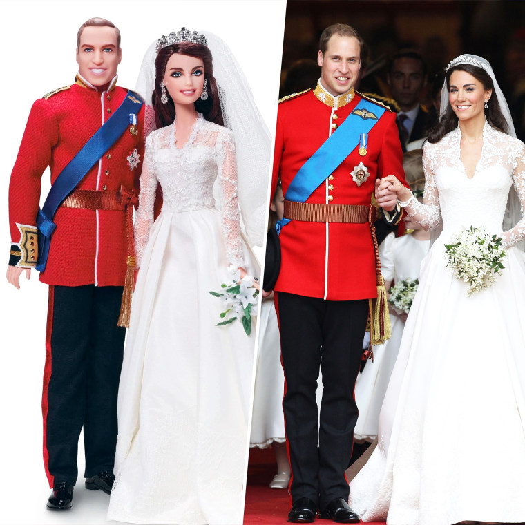 Prince William and Kate Middleton barbies / Prince William and Kate Middleton