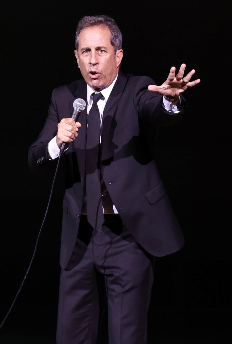 Jerry Seinfeld performs 