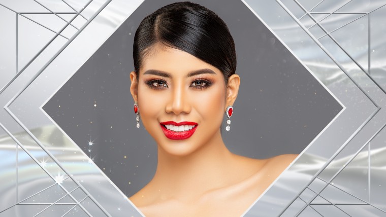 Amara Bo es la representante de Birmania para el concurso Miss Universo 72ª edición.