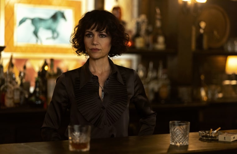 Carla Gugino as Verna in "The Fall of the House of Usher."