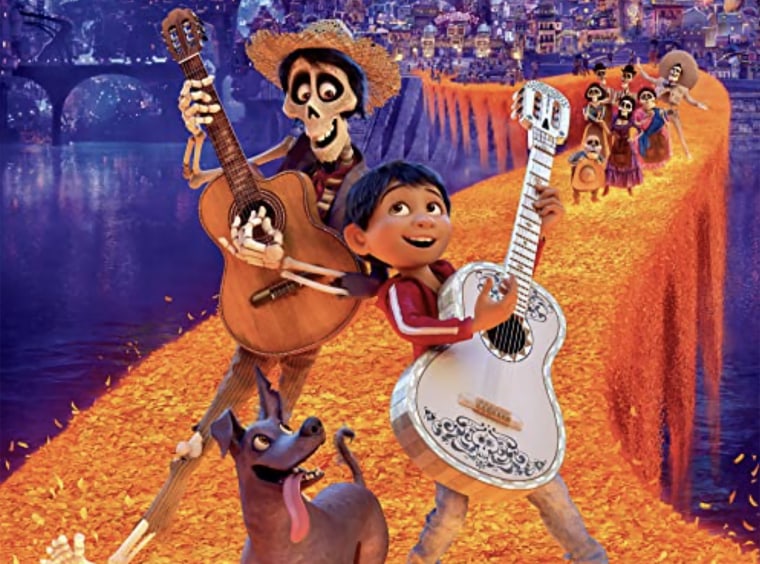 A scene from "Coco."