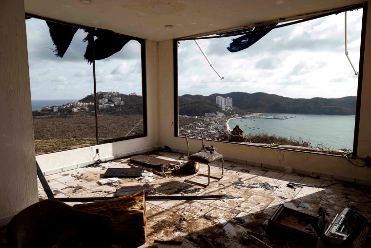 Aftermath of Hurricane Otis in Acapulco, Mexico