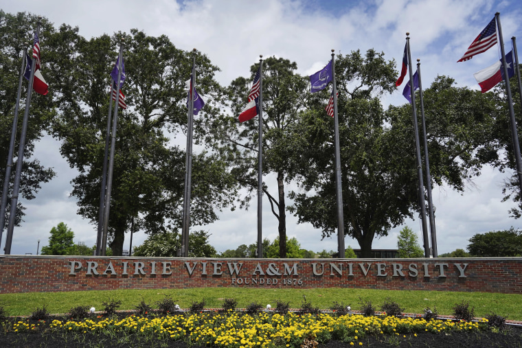 Prairie View A&M University in Prairie View, Texas.