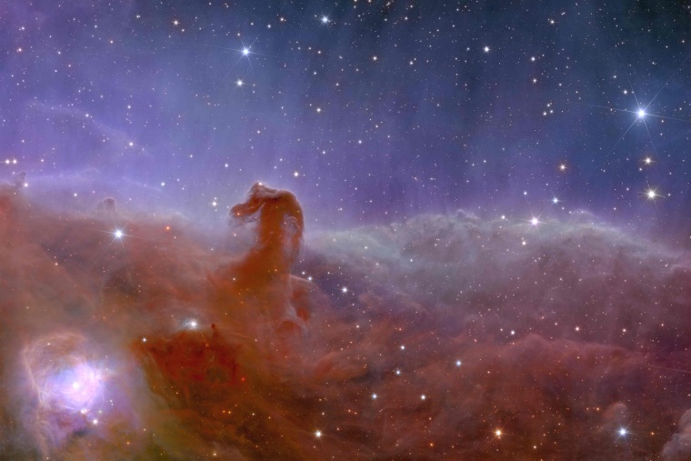 The Horsehead Nebula is an active star-forming region known for its distinct equine shape.