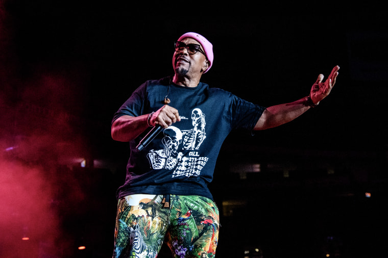 Timbaland performs at the 2019 Essence Festival in New Orleans on July 7, 2019.
