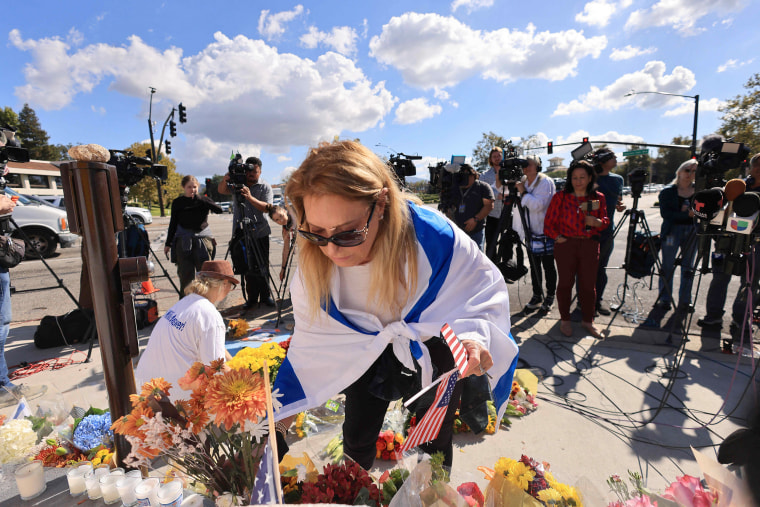 vigil makeshift memorial