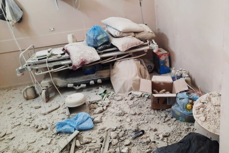 Gaza psychiatric hospital bombed