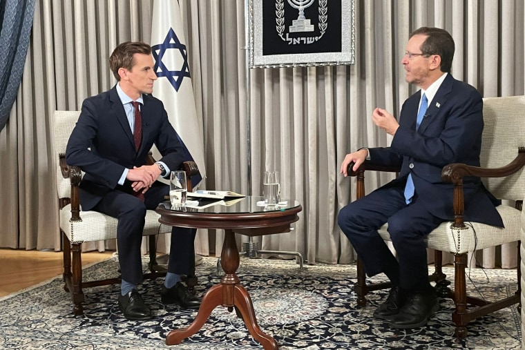 Israeli President Speaks To NBC News