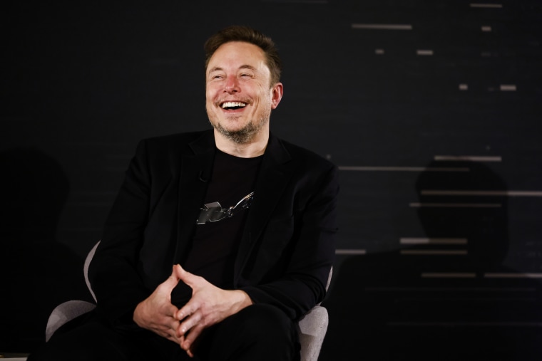 Elon Musk in London on Nov. 2, 2023. 