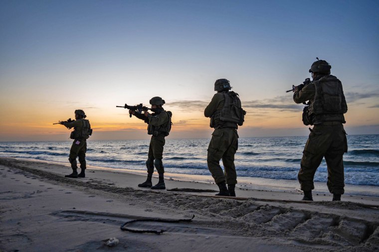 Israel Defense Forces ground operation in Gaza on Nov. 12, 2023.