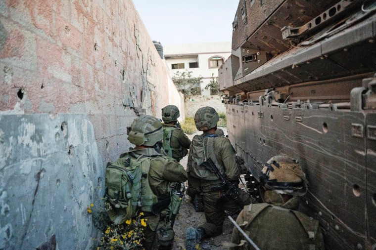 Israel Defense Forces ground operation in Gaza on Nov. 12, 2023.