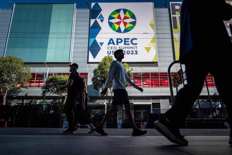 Image: APEC Economic Leaders Hold Meetings In San Francisco