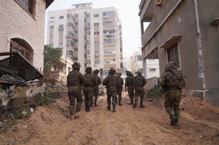 Ongoing ground operation of the Israeli army against Palestinian Islamist group Hamas, in the Gaza Strip