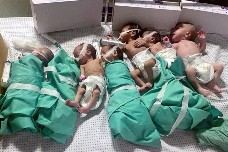 Newborns taken off incubators in Gaza's Al Shifa hospital after power outage