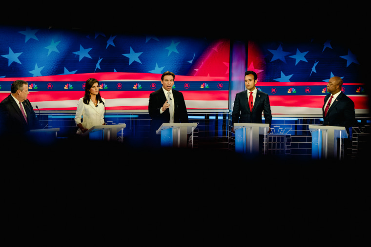 The third Republican presidential primary debate in Miami.