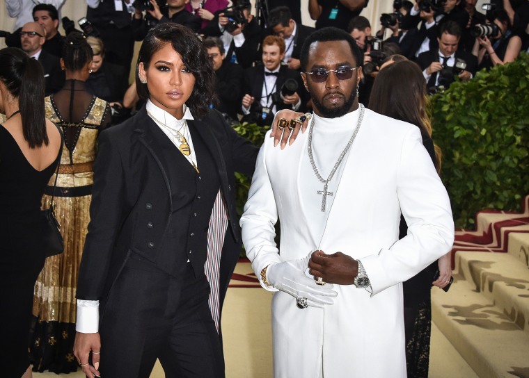 Cassie Ventura and Sean "Diddy" Combs attend the The Metropolitan Museum of Art Gala