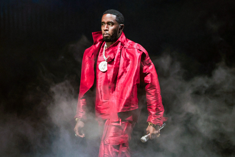 Diddy performs onstage at the 2023 MTV Video Music Awards