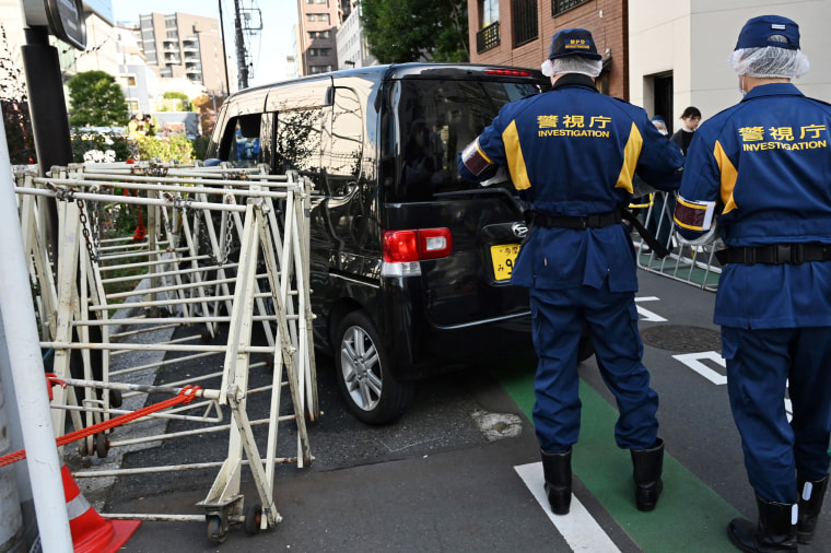 Japanese police arrested a man on Nov. 16 after a car crashed through a barrier near the Israeli embassy in Tokyo, local media reported. 