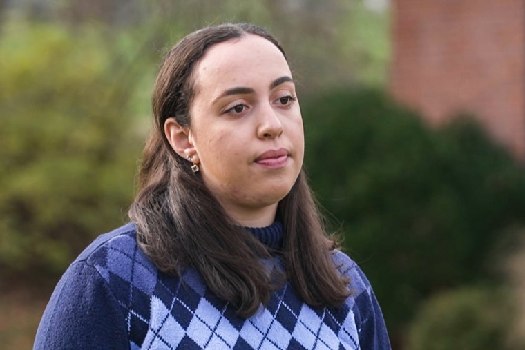 Yana Tartakovskiy, a junior and Jewish student at the University of Connecticut, says she has begun to hide her Star of David necklace.