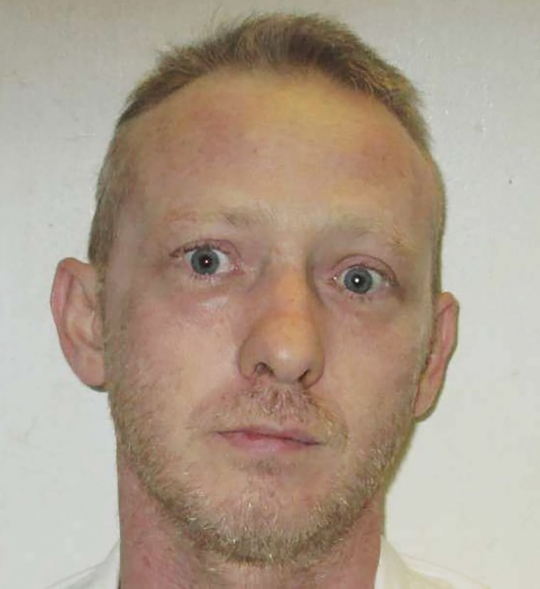 This image provided by the Alabama Department of Corrections shows death row inmate Casey McWhorter, who was sentenced for the 1993 shooting death of Edward Lee Williams during a robbery.