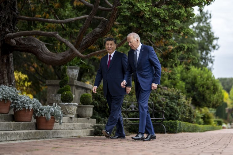 Imagem: Presidente Joe Biden e Presidente da China, Presidente Xi Jinping 