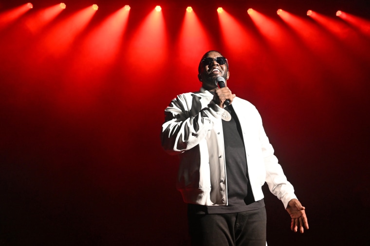 Diddy performs in London on Nov. 7, 2023.