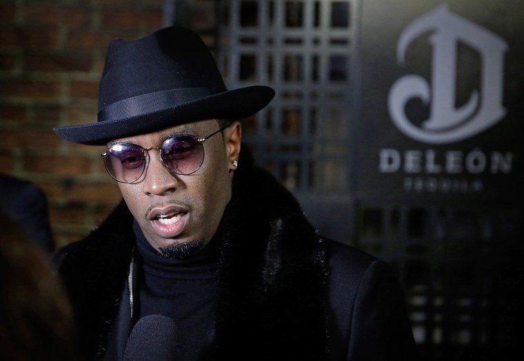 Sean "Diddy" Combs attends a Deleon Tequila launch party in New York in 2014.