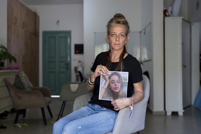 Schem, an Israeli and French citizen, was abducted by Hamas militants from the Nova Music Festival near Kibbutz Re'im, Israel, and was taken into Gaza during the group's unprecedented attack on Israel on Oct. 7 that resulted in the killing of 1,400 people and abduction of over 220.