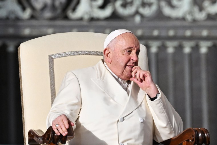 Pope Francis has breathing difficulties caused by lung inflammation, Vatican says
