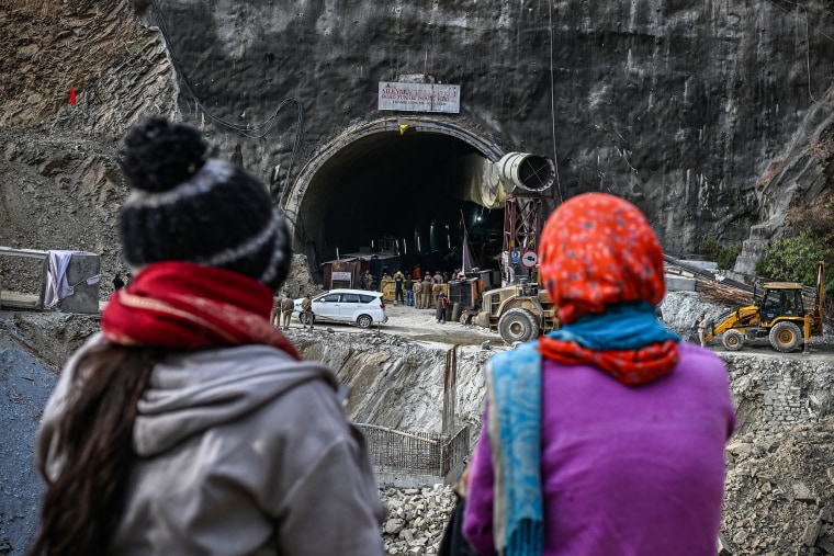 India Tunnel Rescue Operation