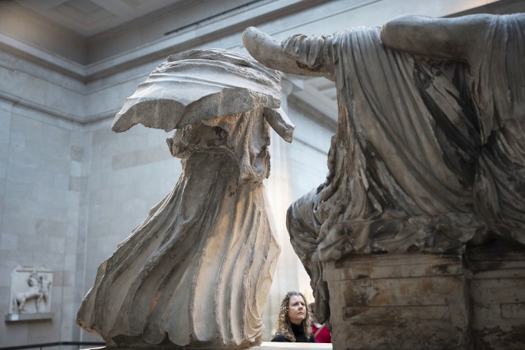 Parthenon Marbles At The British Museum