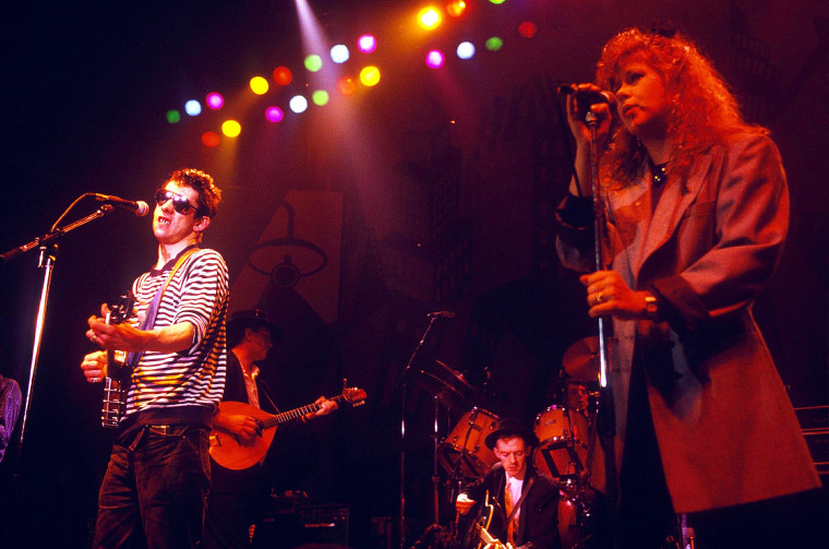 Shane Macgowan Of The Pogues With Kirsty Maccoll